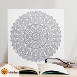 Spalvinimo drobė "Coloring mandala #2" Spalvinimo drobės | Colorbee.lt